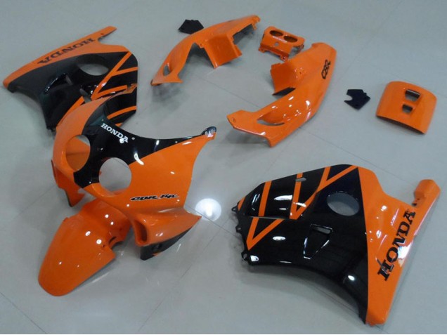 1991-1998 Orange Black Honda CBR250RR MC22 MC22 Fairings 1991-1998 Orange Black Honda CBR250RR MC22 MC22 Fairings