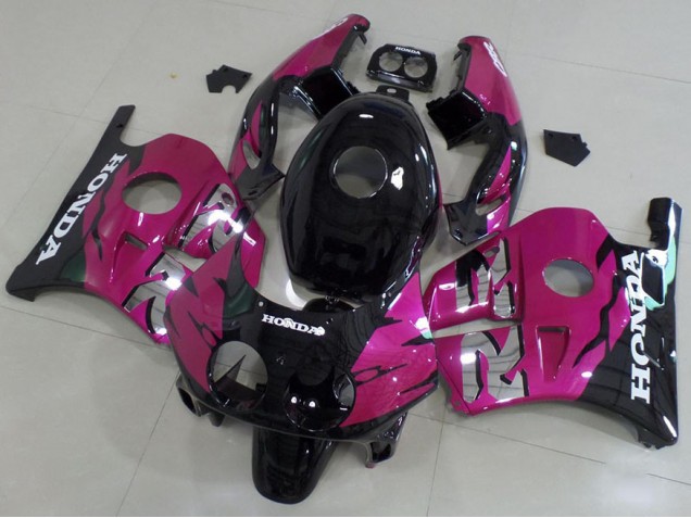 1991-1998 Pink Black Honda CBR250RR MC22 MC22 Fairings 1991-1998 Pink Black Honda CBR250RR MC22 MC22 Fairings