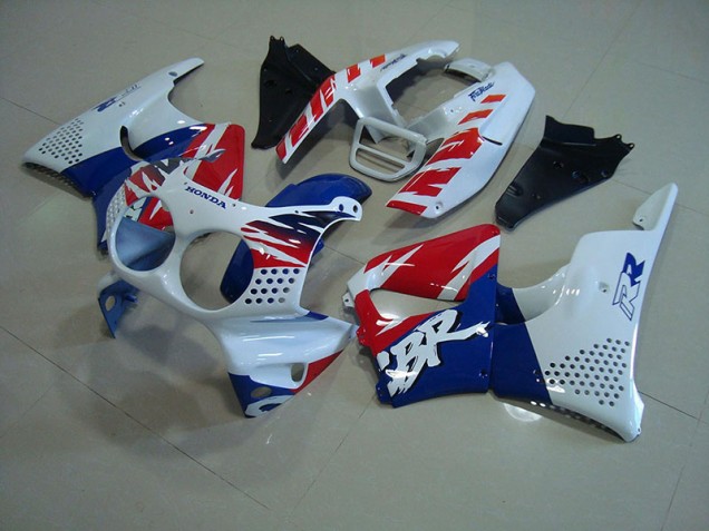 1992-1993 White Blue Red Honda CBR900RR 893 Fairings 1992-1993 White Blue Red Honda CBR900RR 893 Fairings