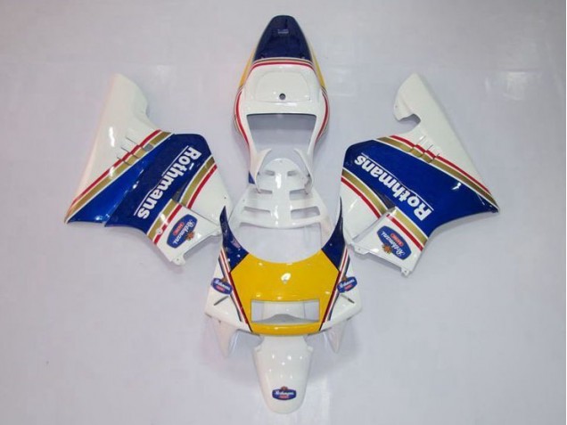 1994-1996 Yellow White Blue Honda NSR250 MC28 P4 Fairings