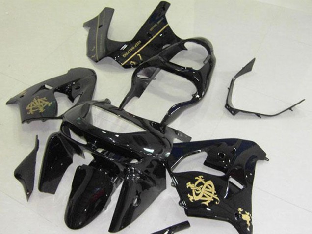 1998-1999 Black Jw Kawasaki Ninja ZX9R Fairings 1998-1999 Black Jw Kawasaki Ninja ZX9R Fairings