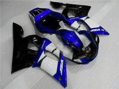 1998-2002 Blue Black Yamaha YZF R6 Fairing Kit