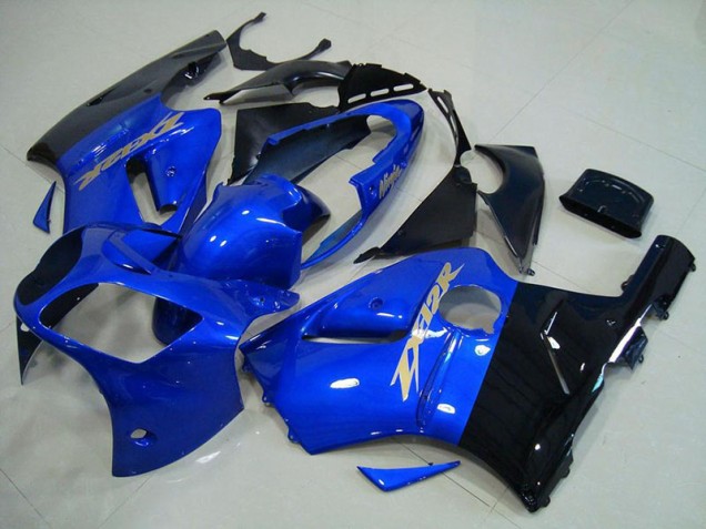 2000-2001 Blue Black Kawasaki Ninja ZX12R Fairings 2000-2001 Blue Black Kawasaki Ninja ZX12R Fairings