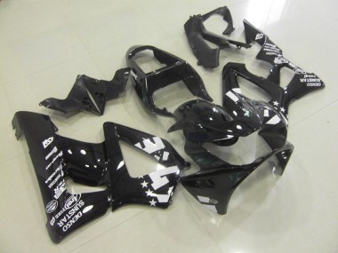 2000-2001 Glossy Black with Start Honda CBR900RR 929 Fairings