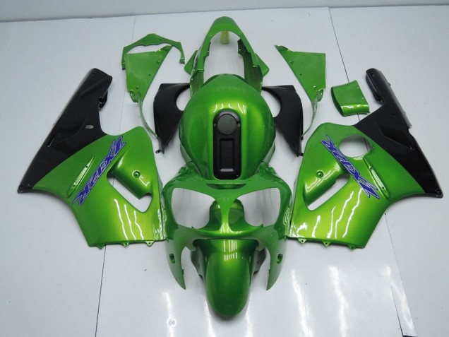 2000-2001 Green and Black Kawasaki Ninja ZX12R Fairings 2000-2001 Green and Black Kawasaki Ninja ZX12R Fairings