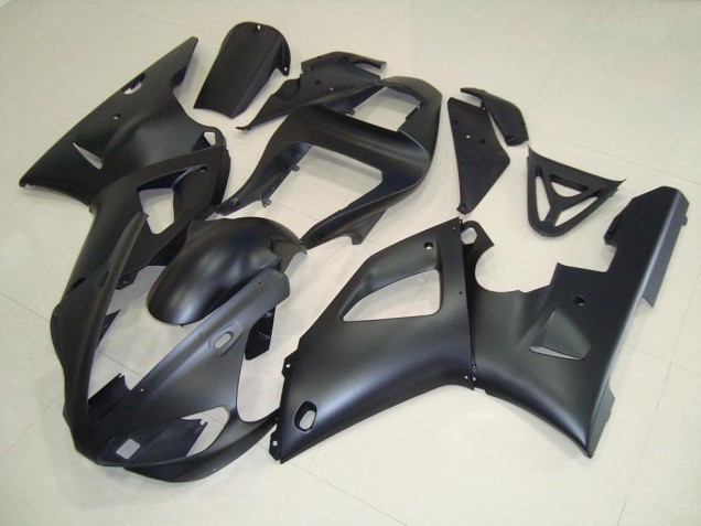 2000-2001 Matte Black Yamaha YZF R1 Fairings 2000-2001 Matte Black Yamaha YZF R1 Fairings
