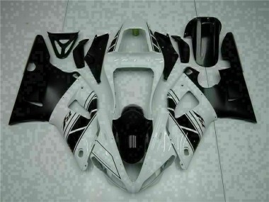 2000-2001 White Yamaha YZF R1 Fairings & Plastics