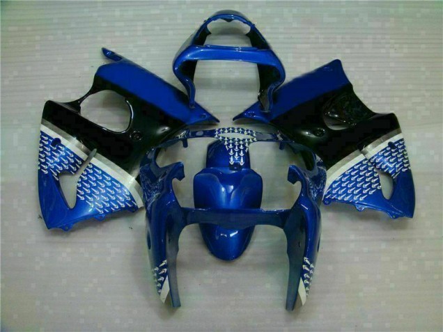 2000-2002 Blue Kawasaki Ninja ZX6R Fairings 2000-2002 Blue Kawasaki Ninja ZX6R Fairings