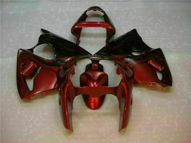 2000-2002 Red Kawasaki Ninja ZX6R Fairings 2000-2002 Red Kawasaki Ninja ZX6R Fairings