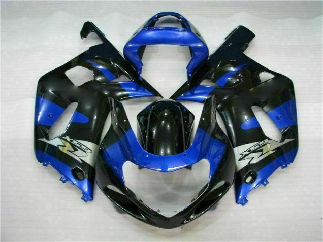 2001-2003 Blue Black Suzuki GSXR 600/750 Fairings 2001-2003 Blue Black Suzuki GSXR 600/750 Fairings