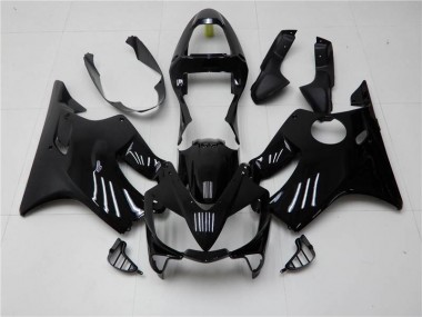 2001-2003 Glossy Black Honda CBR600 F4i Fairings