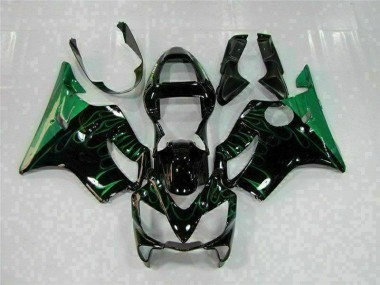 2001-2003 Green Honda CBR600 F4i Fairings