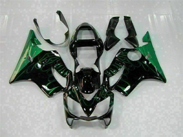2001-2003 Green Honda CBR600 F4i Fairings