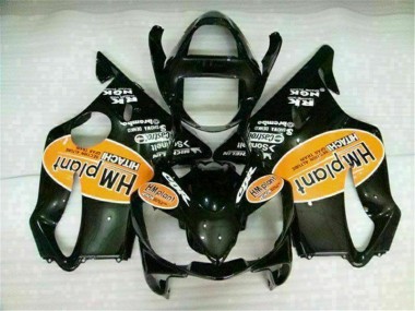 2001-2003 Orange Black Honda CBR600 F4i Fairings