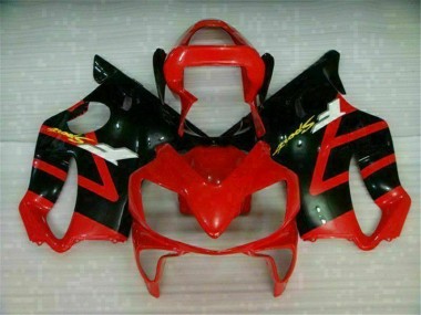 2001-2003 Red Black Honda CBR600 F4i Plastics Fairings