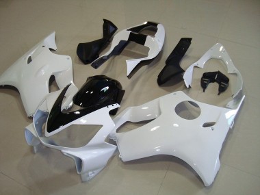 2001-2003 White with Black Stripe Honda CBR600 F4I Fairings