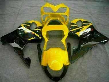 2001-2003 Yellow Black Honda CBR600 F4i Fairings