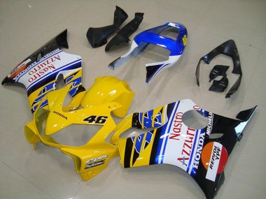 2001-2003 Yellow Honda CBR600 F4I Fairings