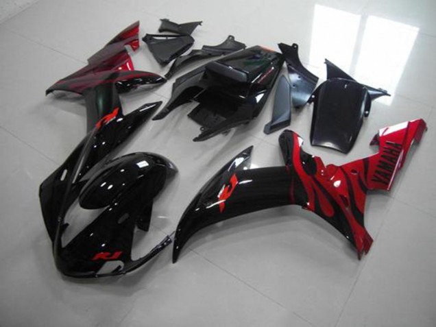 2002-2003 Black Flame Yamaha YZF R1 Fairings 2002-2003 Black Flame Yamaha YZF R1 Fairings