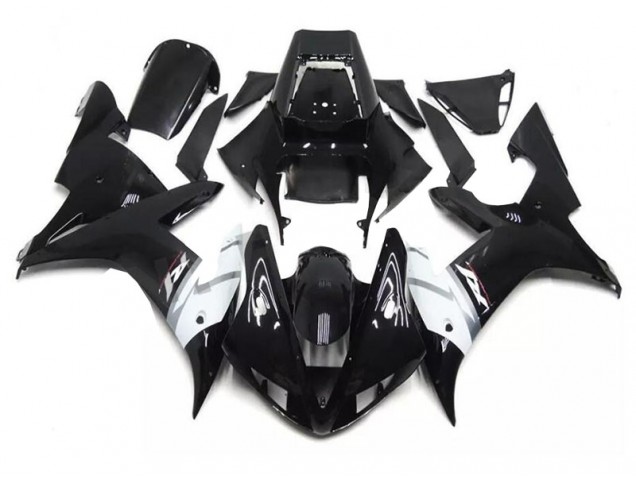 2002-2003 Black White Yamaha YZF R1 Fairings & Bodywork 2002-2003 Black White Yamaha YZF R1 Fairings & Bodywork