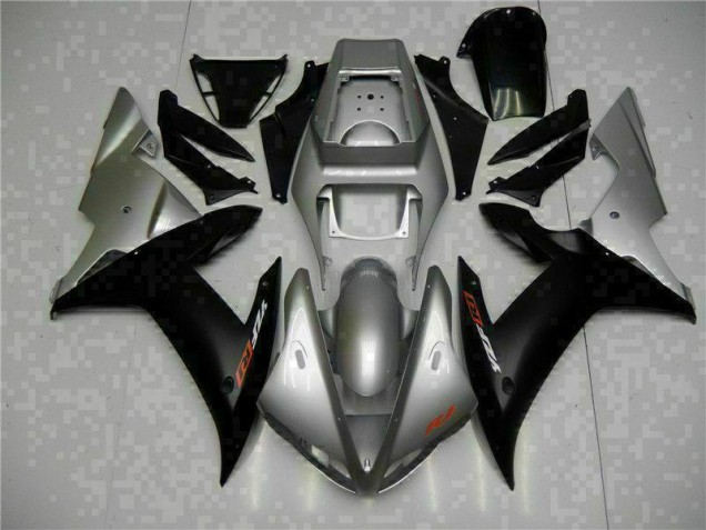 2002-2003 Black Yamaha YZF R1 Complete Fairing Kit 2002-2003 Black Yamaha YZF R1 Complete Fairing Kit
