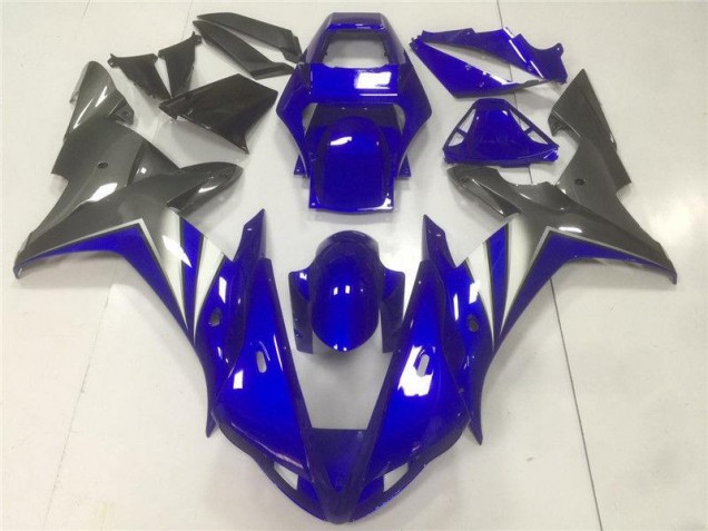 2002-2003 Blue Grey Yamaha YZF R1 Fairings 2002-2003 Blue Grey Yamaha YZF R1 Fairings