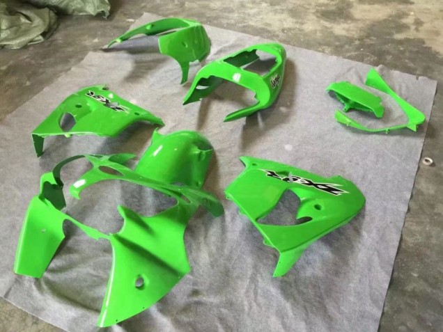 2002-2003 Green Kawasaki Ninja ZX9R Fairings 2002-2003 Green Kawasaki Ninja ZX9R Fairings