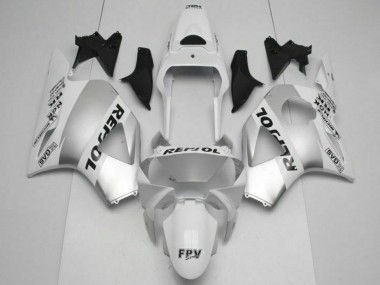 2002-2003 White Silver Black Honda CBR900RR 954RR Fairings