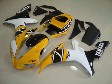 2002-2003 Yellow Anniversary Yamaha YZF R1 Fairings