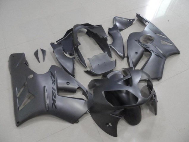 2002-2005 Matte Grey Kawasaki Ninja ZX12R Fairings 2002-2005 Matte Grey Kawasaki Ninja ZX12R Fairings