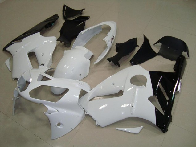 2002-2005 White Black Kawasaki Ninja ZX12R Fairings 2002-2005 White Black Kawasaki Ninja ZX12R Fairings