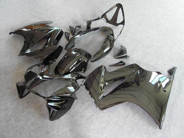 2002-2013 Black Honda VFR800 Fairings 2002-2013 Black Honda VFR800 Fairings