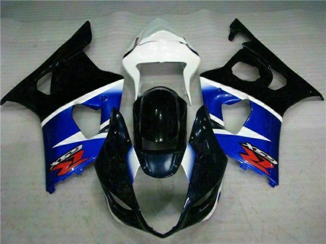 2003-2004 Black Blue Suzuki GSXR 1000 Abs Fairing Kit 2003-2004 Black Blue Suzuki GSXR 1000 Abs Fairing Kit