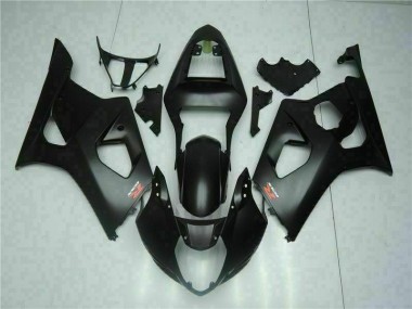 2003-2004 Black Suzuki GSXR 1000 Abs Fairing Kit