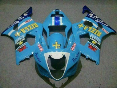 2003-2004 Blue Suzuki GSXR 1000 Fairings