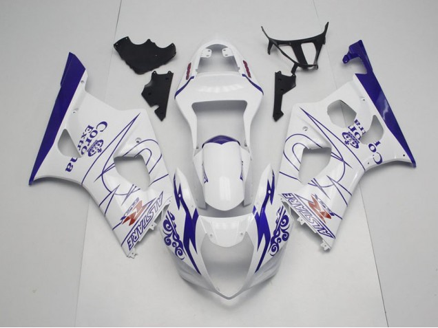 2003-2004 Blue Whie Corona Suzuki GSXR 1000 Fairings
