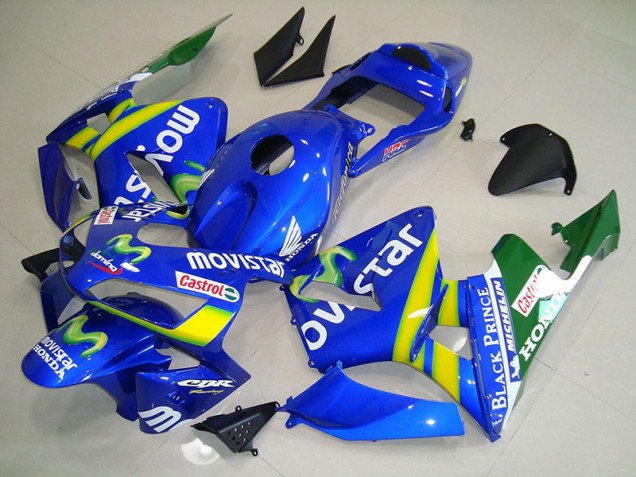 2003-2004 Movistar Honda CBR600RR Fairings 2003-2004 Movistar Honda CBR600RR Fairings