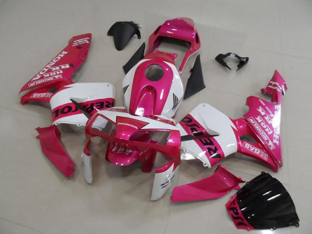 2003-2004 Pink Repsol Honda CBR600RR Fairings & Bodywork 2003-2004 Pink Repsol Honda CBR600RR Fairings & Bodywork