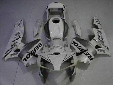 2003-2004 White Repsol Honda CBR600RR Fairings
