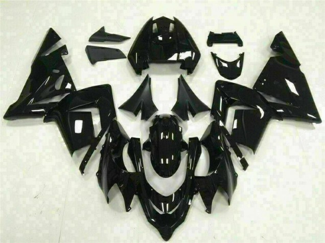 2003-2005 Glossy Black Kawasaki Ninja ZX10R Fairings 2003-2005 Glossy Black Kawasaki Ninja ZX10R Fairings