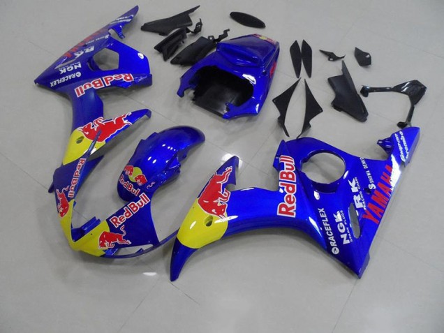 2003-2005 Red Bull Yamaha YZF R6 Fairings 2003-2005 Red Bull Yamaha YZF R6 Fairings