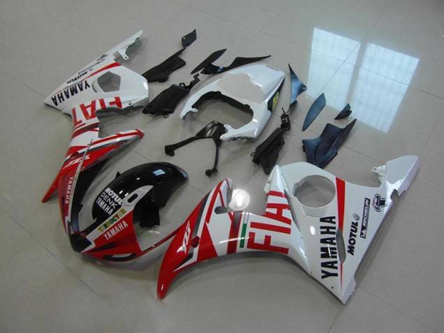 2003-2005 Red Fiat Yamaha YZF R6 Fairings 2003-2005 Red Fiat Yamaha YZF R6 Fairings