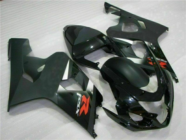 2004-2005 Black Suzuki GSXR 600/750 Fairings 2004-2005 Black Suzuki GSXR 600/750 Fairings