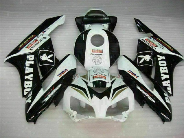 2004-2005 Black White Honda CBR1000RR Fairings 2004-2005 Black White Honda CBR1000RR Fairings