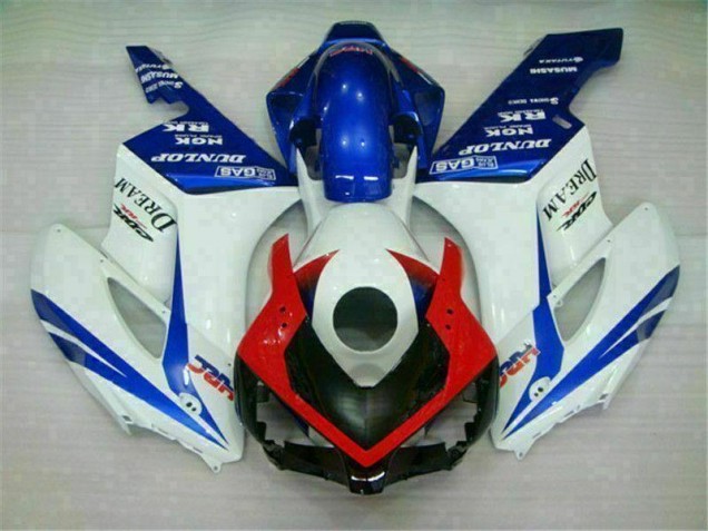 2004-2005 Blue White Honda CBR1000RR Full Fairings 2004-2005 Blue White Honda CBR1000RR Full Fairings