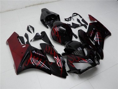 2004-2005 Red Black Honda CBR1000RR Fairings
