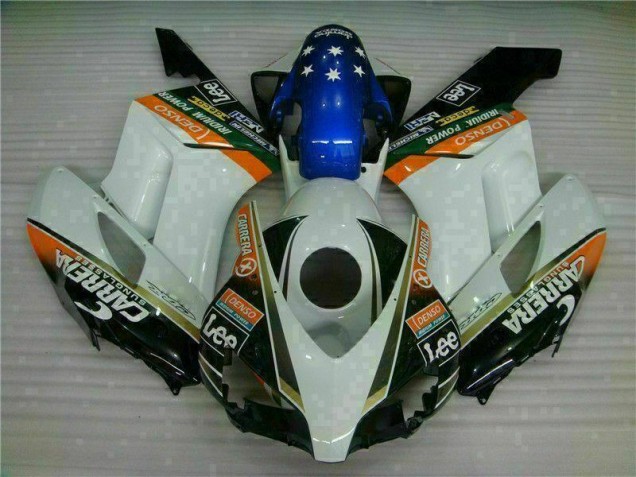 2004-2005 White Blue Honda CBR1000RR Fairings 2004-2005 White Blue Honda CBR1000RR Fairings
