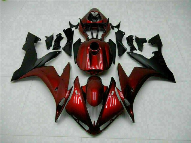 2004-2006 Red Black Yamaha YZF R1 Fairings 2004-2006 Red Black Yamaha YZF R1 Fairings