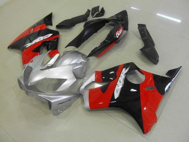 2004-2007 Black Red Silver Honda CBR600 F4i Fairings & Bodywork