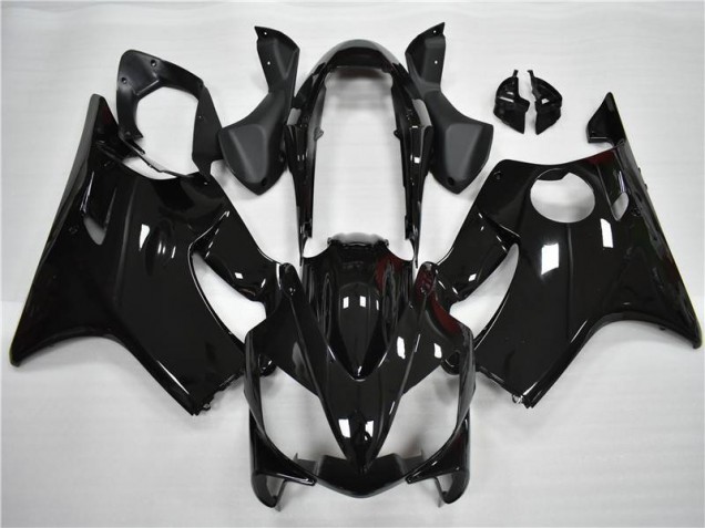 2004-2007 Glossy Black Honda CBR600 F4i Fairings